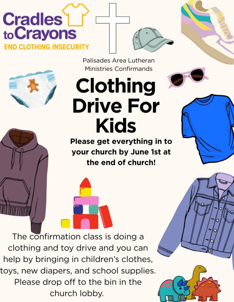 Cradles to crayons flyer